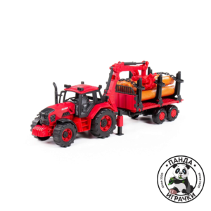 Трактор со приколка