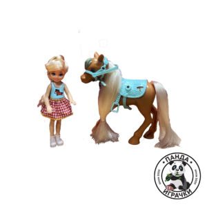 Барбика со коњче